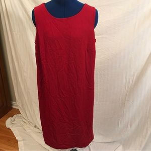 Studio I red dress size 14 wide.
